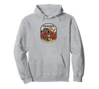 Okinawa Freedom & Spirit Retro Japan Heritage Design Pullover Hoodie