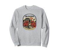 Okinawa Freedom & Spirit Retro Japan Heritage Design Sweatshirt