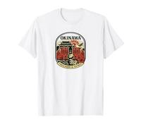 Okinawa Freedom & Spirit Retro Japan Heritage Design T-Shirt