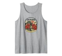 Okinawa Freedom & Spirit Retro Japan Heritage Design Tank Top