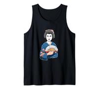 Okinawa Girl Geisha Japanese Culture Tank Top