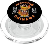 Okinawa Iriomote Shisa Lion Japan Anime Otaku Kanji Souvenir PopSockets PopGrip for MagSafe