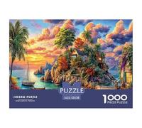 Okinawa Island 1000 Piece Impossible Puzzle for Adults - Challenging Jigsaw Puzzles, Family Activity & Mind Game Gift 52x38cm/1000pcs