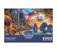 Okinawa Island 1000 Piece Jigsaw Puzzle with Whimsical Design - A Charming Challenge for All Ages And Beautiful Home Decoration 38x26cm/1000pcs