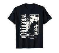 Okinawa Island Japan Ryukyu Haiku Japanese Sumi-e Graphic T-Shirt