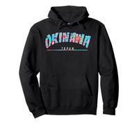 Okinawa Island Japan Uchinaanchu Ryukyu Bingata Pullover Hoodie