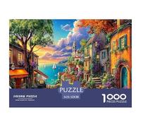 Okinawa Island Jigsaw Puzzles, 1000 Pieces Impossible Puzzle Challenge Toy for Adults& Kids Age 12 Years Up 52x38cm/1000pcs
