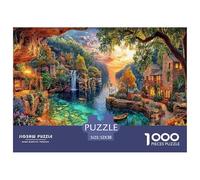 Okinawa Island Jigsaw Puzzles, 1000 Pieces Impossible Puzzle Challenge Toy for Adults& Kids Age 12 Years Up 52x38cm/1000pcs