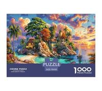 Okinawa Island Jigsaw Puzzles for Adults Kids. 1000 Pieces Impossible Puzzle Challenge Toy 70x50cm/1000pcs