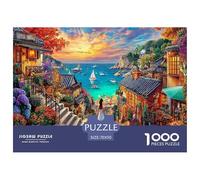 Okinawa Island Jigsaw Puzzles for Adults Kids. Impossible 1000 Pieces Puzzle Challenge Toy Games Gifts 70x50cm/1000pcs