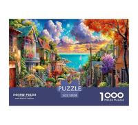 Okinawa Island Puzzle 1000 Pcs Jigsaw Puzzle Challenge Paper Eco-friendly Puzzle for Adults & for Age 12 And Up 52x38cm/1000pcs
