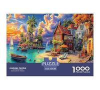 Okinawa Island Puzzle 1000 Piece Impossible Jigsaw Puzzles for Adults, Impossible Puzzle Family Activity Puzzles 52x38cm/1000pcs