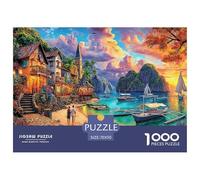 Okinawa Island Puzzle 1000 Piece Impossible Jigsaw Puzzles for Adults, Impossible Puzzle Family Activity Puzzles 70x50cm/1000pcs