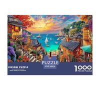 Okinawa Island Puzzle 1000 Piece Impossible Jigsaw Puzzles for Adults, Impossible Puzzle Family Activity Puzzles 38x26cm/1000pcs