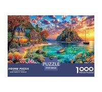 Okinawa Island Puzzles for Adults, 1000 Piece Impossible Puzzles Challenge Toy, Home Decoration 38x26cm/1000pcs
