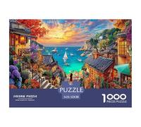Okinawa Island Puzzles for Adults, 1000 Piece Impossible Puzzles Challenge Toy, Home Decoration 52x38cm/1000pcs