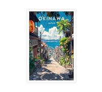 Okinawa, Japan Canvas Poster Bedroom Decor Landscape Office Room Decor Gift 12x18inch(30x45cm)