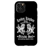 Okinawa Japan Souvenir Shisa Lions Ryukyu Islands Japanese Case for iPhone 11 Pro
