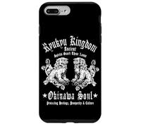 Okinawa Japan Souvenir Shisa Lions Ryukyu Islands Japanese Case for iPhone 7 Plus/8 Plus