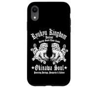 Okinawa Japan Souvenir Shisa Lions Ryukyu Islands Japanese Case for iPhone XR
