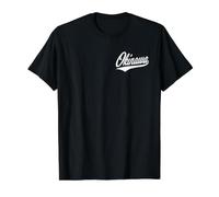 Okinawa Japan Varsity Script Retro Vintage Sports Style Value Graphic T-Shirt, Men, Black, L