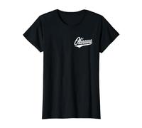 Okinawa Japan Varsity Script Retro Vintage Sports Style Value Graphic T-Shirt, Women, Black, M