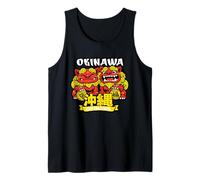 Okinawa Japanese Shisa Guardian Lion Japan Mythology Tank Top