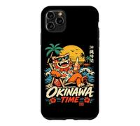 Okinawa Shisa Lion Beach Beer Island Vacation Souvenir Case for iPhone 11 Pro Max