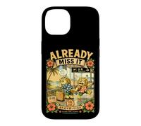 Okinawa Shisa Lion Funny Already Miss It Travel Souvenir Case for iPhone 14