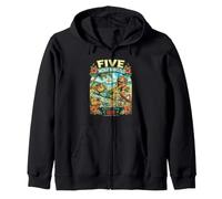 Okinawa Shisa Lion Ryukyu Islands Travel Souvenir Zip Hoodie