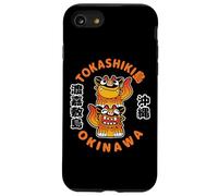 Okinawa Tokashiki Shisa Lion Japan Anime Fan Kanji Souvenir Case for iPhone SE (2020) / 7 / 8