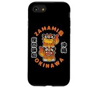 Okinawa Zamami Shisa Lion Japan Anime Otaku Kanji Souvenir Case for iPhone SE (2020) / 7 / 8