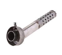 Okiyakusama 1pc 6.3" Universal Adjustable Exhaust Baffle-48mm Angled DB Noise Reducer