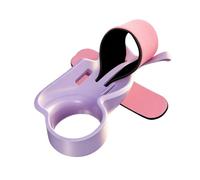 Okiyakusama Badminton Grip Help Ergonomic Sports Aid Comfortable Training Equipment Supplies Posture Correction Racket Grip Help Lightweight PE for Improving Skil, Purple