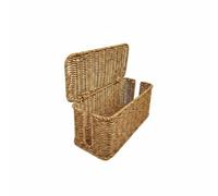 Okiyakusama Cable Storage Container Cord Organizer Box Wire Management Bin Case With Child And Suitable for family rooms playrooms daycare areas shared, Dark Double Open