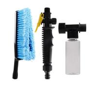 Okiyakusama Car Wash Brush with Soap Dispenser Cleaning Tool, Wash Equipment Easy to Install Car Wash Mop Washing Brush for RV Truck