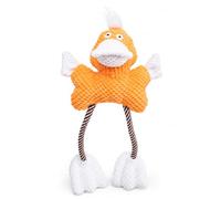 Okiyakusama Dog Toy Interactive Squeaky Duck, Duck | Comfortable Exterior, Pig Character Toy, Exercise, For Pet Caregivers