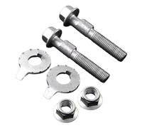Okiyakusama Eccentric Alignment Camber Bolt Camber Adjustment Screw Bolts, 10mm Adjustment Nut