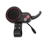 Okiyakusama Electric Display Panel Handlebar Dashboard for Thumb Throttle Scooter Controller 48V 6 Pin PP Material User Friendly Function Suitable for Riding