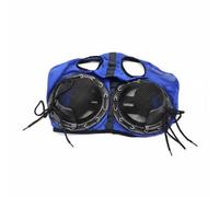 Okiyakusama Equestrian Eye Cover Breathable Mesh Horse Animal Protection Headgear Comfortable Reinforced Eye Structure Suitable for Riding Outdoor Exercise Stable Use, Blue