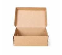 Okiyakusama Folding Shoe Packaging Box, Brown, 32x16x11cm, Men's Beach