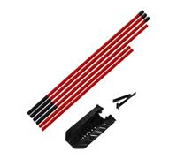 Okiyakusama Golf Alignment Rod Holder Professional Training for Sports Indoor Golfer
