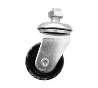 Okiyakusama Horizontal Jack Caster Wheel Garage Floor Jack Wheel Luggage Wheel Repair Hydraulic Jack Wheel for RV Jacks Bed Outdoor, 12mm