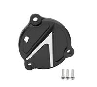 Okiyakusama Motorcycle Engine Stator Guard, Aluminum Alloy Protection, Easy Installation, Cover for 530, black