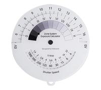 Okiyakusama Photography Cheat Sheet Camera Accessory Acrylic Exposure Calculator Reference Card for Accurate Metering And Outdoor Studio Portrait Photography Suit, L