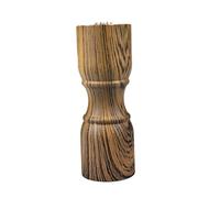 Okiyakusama Pool Cue Tip Repair Tool Billiard Cue Tip Shaping Wooden Maintenance Replacement Accessory 2 in 1 Head Punch Scuffer Suitable for Recreation, Caramel color