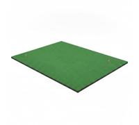 Okiyakusama Portable Indoor Golf Hitting Mat, EVA Base Layer, Putting Mat, Recreational Swings, For Beginners, Standard Version, 1x1.5m, 8mm PP Grass + 10mm EVA Base