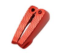 Okiyakusama Rear Passenger Footrests Foot Pedal Motorcycles Foot Pegs for GTS 300IE Super Sport Gtv 125 GTS 250 GTS 125IE Super, Red