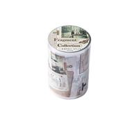 Okiyakusama Retro Collage Decorative Tape, style to 1