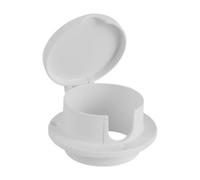 Okiyakusama Rope Deck Pipe Snap Down Cover Deck Hardware Marine Fitting High Strength PP Construction Fast Installation Suitable for Yacht Accessory Boat